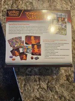 Pokemon: Scarlet & Violet 3: Obsidian Flames Elite Trainer Box - 9 Packs 820650853913 - Image 3