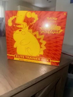 Pokemon Trading Card Game Sword And Shield Vivid Voltage ETB Sealed - Image 1