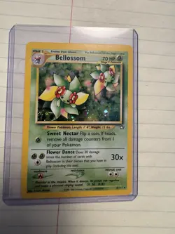 Pokemon TCG Bellossom Neo Genesis Holo Unlimited Rare - Image 1