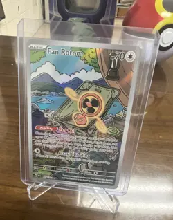 Pokemon Fan Rotom 250/217 Ascended Heroes 2026 Full Art Holo Rare Near Mint. - Image 4