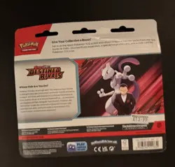 Pokemon TCG Destined Rivals 3 Pack Triple Blister - Zebsreika Sealed - Image 3