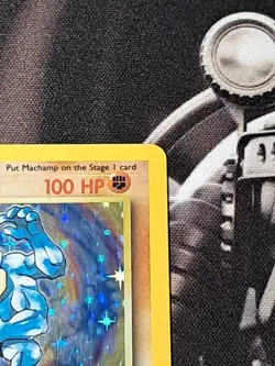 Pokemon TCG Machamp Base Set 8/102 Holo 1st Edition Holo Rare - Image 5