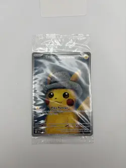 PIKACHU VAN GOGH WITH GREY FELT HAT SVP EN 085 PROMO POKEMON CARD-SEALED - Image 3