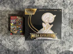 Pokemon Mega Evolutions (Gardevoir) ETB And Booster Bundle- NEW/FACTORY SEALED - Image 1