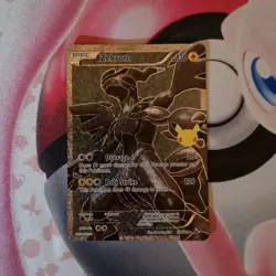 Pokemon Celebrations Classic Collection Zekrom 114/114 Full Art Holo Card NM - Image 1