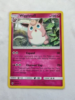 Wigglytuff Regular 134/214 Lost Thunder 2018 Pokemon TCG NM - Image 1