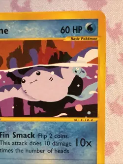 Mantine 77/144 Pokemon Skyridge Regular E Reader LP - Image 3