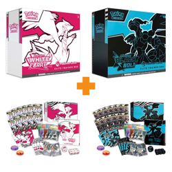 Pokemon TCG: S&V White Flare AND Black Bolt - POKEMON CENTER ETB - SEALED - Image 1