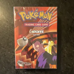 Pokemon TCG Gym Challenge Giovanni Theme Deck Sealed Wizards of the Coast - Image 1