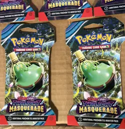 Pokemon Twilight Masquerade Sleeved Booster Pack New Sealed (Lot of 5) - Image 2