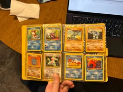 Vintage Pokemon Card Binder – Base Set, Jungle, Fossil & Team Rocket – Pikachu, - Image 5