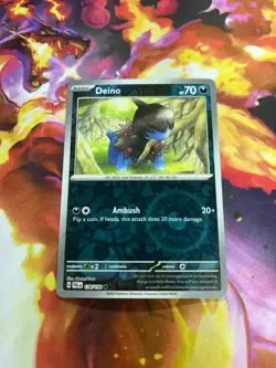 Deino 138/193 Sv02: Paldea Evolved Reverse Holo NM-Mint Pokemon TCG - Image 1