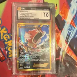 Pokemon Gyarados EX BREAKpoint 123/122 Secret Rare Holo CGC 10 - Image 1