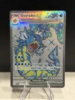 Pokemon TCG: S&V Base Set - Gyarados ex UR 225/198 - NM+ - Image 1