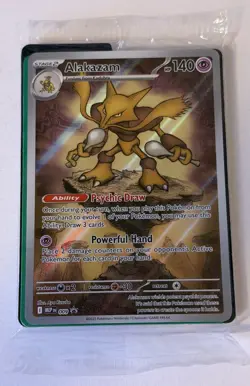 Alakazam 009 Mega Evolutions Black Star Promo Pokemon TCG Sealed - Image 1