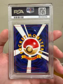 Pokemon PSA 10 GEM MINT 2000 Houndour Japanese Neo Discovery Holo - Image 2