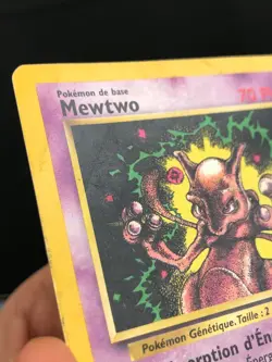 CARTE POKEMON MEWTWO 14 FR PROMO BLACK STAR WIZARDS - TBE - Image 2