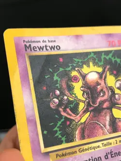 CARTE POKEMON MEWTWO 14 FR PROMO BLACK STAR WIZARDS - TBE - Image 3