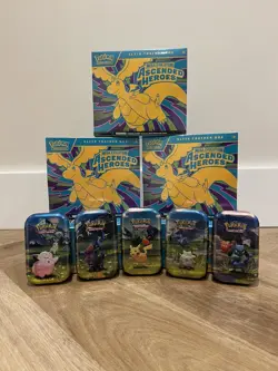 Pokemon TCG: Ascended Heroes Elite Trainer Box & Mini Tins Bundle *New & Sealed* - Image 2