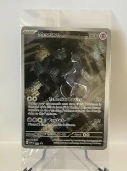 Pokemon TCG Scarlet & Violet Black Star Promo Mewtwo #052 Sealed - Image 1
