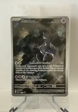 Pokemon TCG Scarlet & Violet Black Star Promo Mewtwo #052 Sealed - Image 1