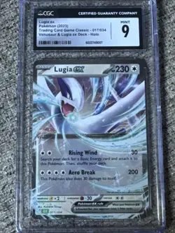 Pokemon Lugia EX Holo #17 Classic Collection Venusaur 2023 TCG Deck - Image 1
