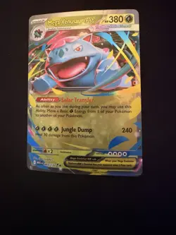 Mega Venusaur ex 003/132 Pokemon Mega Evolution ME01 Double Rare Holo NM - Image 1
