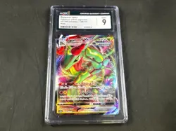 RAYQUAZA VMAX POKEMON JAPANESE VSTAR UNIVERSE 108/172 CGC 9 - Image 1