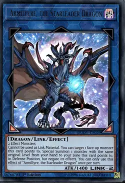 Armillyre, the Starleader Dragon 1st Ed Ultra Rare DUOV-EN029 Yu-Gi-Oh! - Image 1