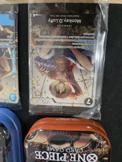 ONE PIECE TIN PROMO SET TS-02 THREE BROTHERS TINS AND PROMOS ONLY NO PACKS - Image 2