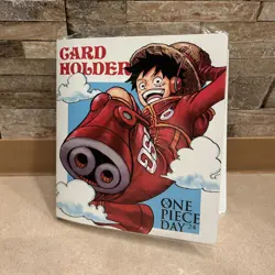 One Piece Day 2024 Limited Card File Holder 64 cards NEW Japanese Luffy - Image 1