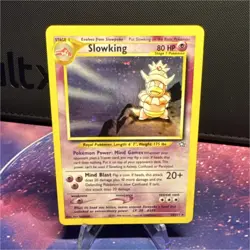 Pokemon Slowking Neo Genesis 14/111 Holo Rare Stage 1 80 HP Card English - Image 1