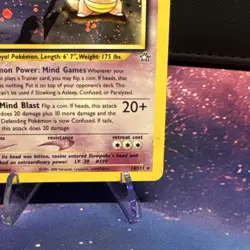 Pokemon Slowking Neo Genesis 14/111 Holo Rare Stage 1 80 HP Card English - Image 5