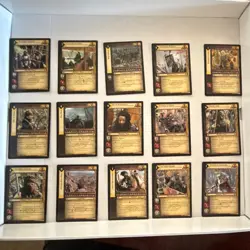 Decipher Lord of the Rings TCG Rare 15 Card Lot - Image 1