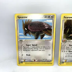 Fearow 37/100 & Sparrow 81/100 Sandstorm Regular Pokemon Card Set - Image 2