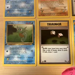 Pokemon Original 1st Edition Fossil Cards x8 Bundle / Lot 1999 - Image 3