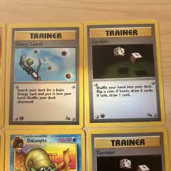 Pokemon Original 1st Edition Fossil Cards x8 Bundle / Lot 1999 - Image 4