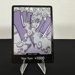 ONE PIECE CARD GAME Tin Pack Set Vol.1 TS-01 Monkey.D.Luffy DON!! CARD Only ENG - Image 1