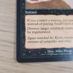 Snuff Out Mercadian Masques MTG Magic the Gathering Card - Image 2