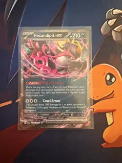 Pokemon TCG Fezandipiti 038/064 - English Shrouded Fable EX Raw Card - Image 1