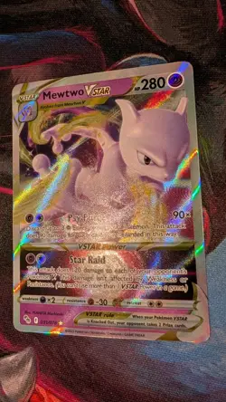 Mewtwo VSTAR Holo Ultra Rare Card 031/078 Pokemon TCG: Pokemon Go - Image 1