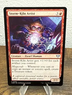 Storm-Kiln Artist Commander Masters Regular - Image 1