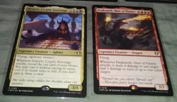 MTG Commander Masters Rare Lot Zetalpa Yennett Drakuseth Nesting Dragon - Image 2