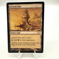 Magic The Gathering Ancient Den Mirrodin Regular NM - Image 1