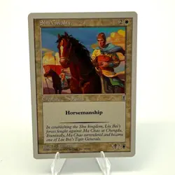 Magic the Gathering : Shu Cavalry - Portal Three Kingdoms - Regular - LP - Image 1