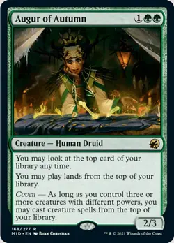 Augur of Autumn [Innistrad: Midnight Hunt] Lightly Played - Image 1