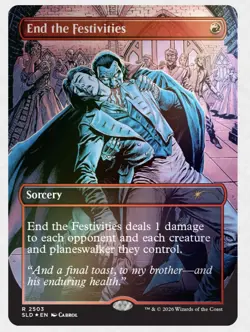 MTG Secret Lair x Dungeons & Dragons: Strahd's Descent Foil Edition Presale D&D - Image 2