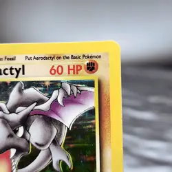 Aerodactyl 1/62 Fossil Holo Rare WOTC Pokemon Card Unlimited Vintage 1999 LP⭐ - Image 3
