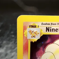 Ninetales Holo Rare Base Set 2 13/130 WOTC 1999 Pokemon TCG Played LP🔥 - Image 3