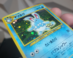 Japanese WOTC holo Rare No. 184 Azumarill Neo Genesis Pokemon TCG LP/NM🔥 - Image 3